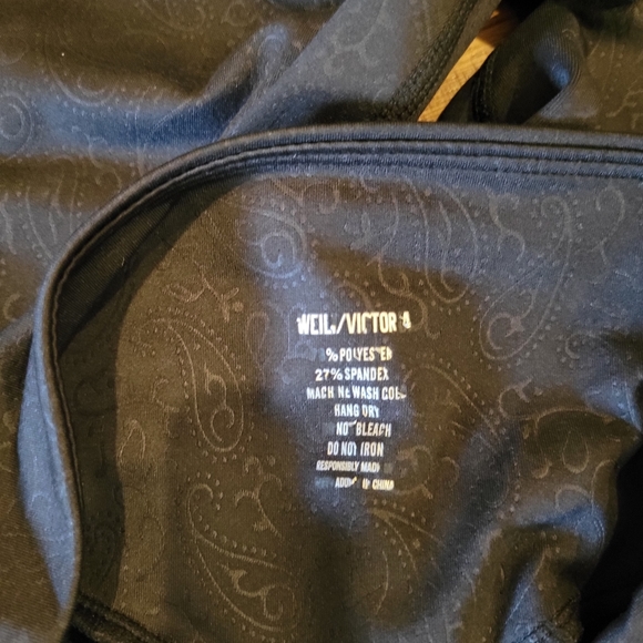 GRRRL paisley leggings Weili/Victoria (between 23"-29" around belly button) - Picture 4 of 4